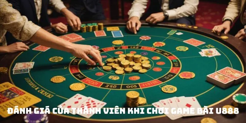 Đánh giá của thành viên khi chơi game bài U888