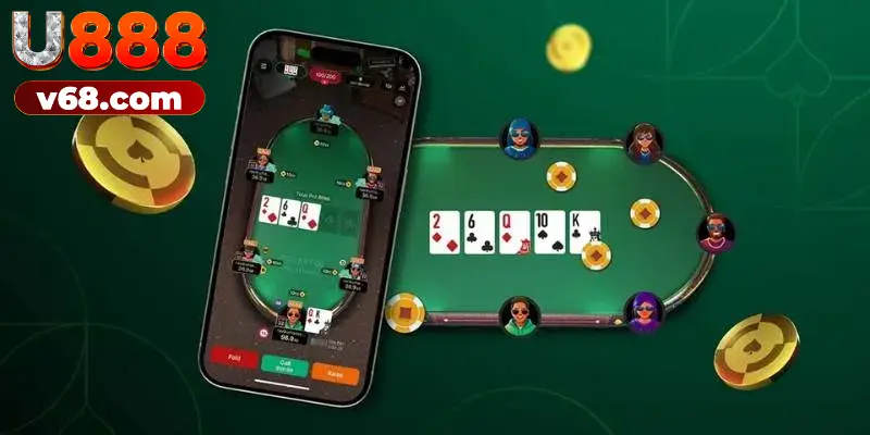 Poker U888 phát triển với những tính năng, tiện ích thông minh